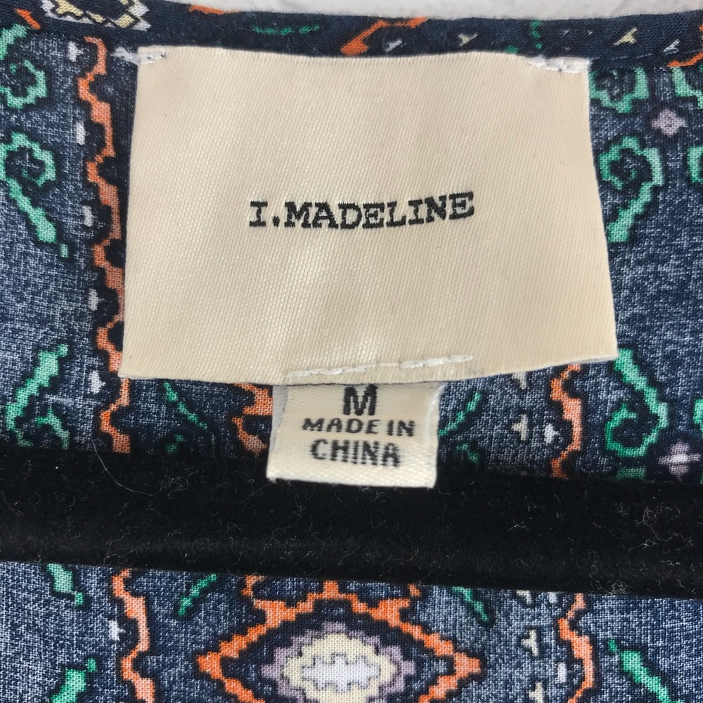 I. Madeline Midi Dress Aztec Print - Picture 3 of 11